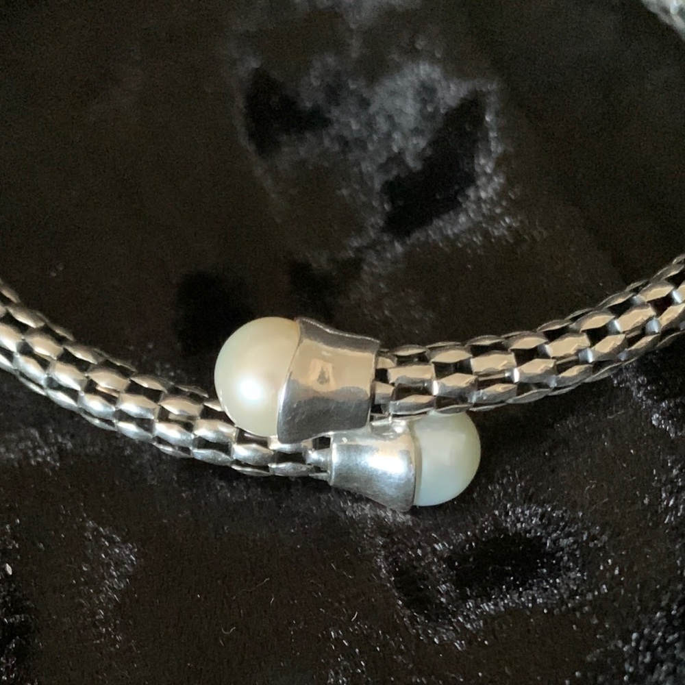 MIchael Dawkins Sterling 925 Flex Cuff - Picture 2 of 7
